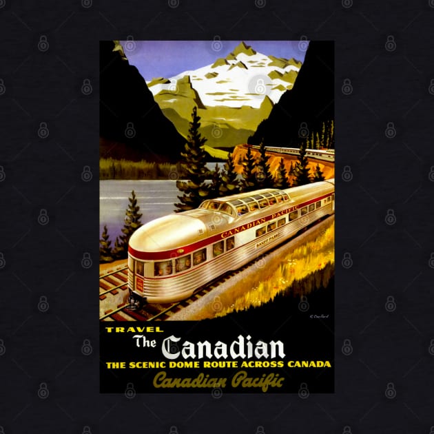 The Scenic Dome - Canadian Pacific - Vintage Travel by Culturio